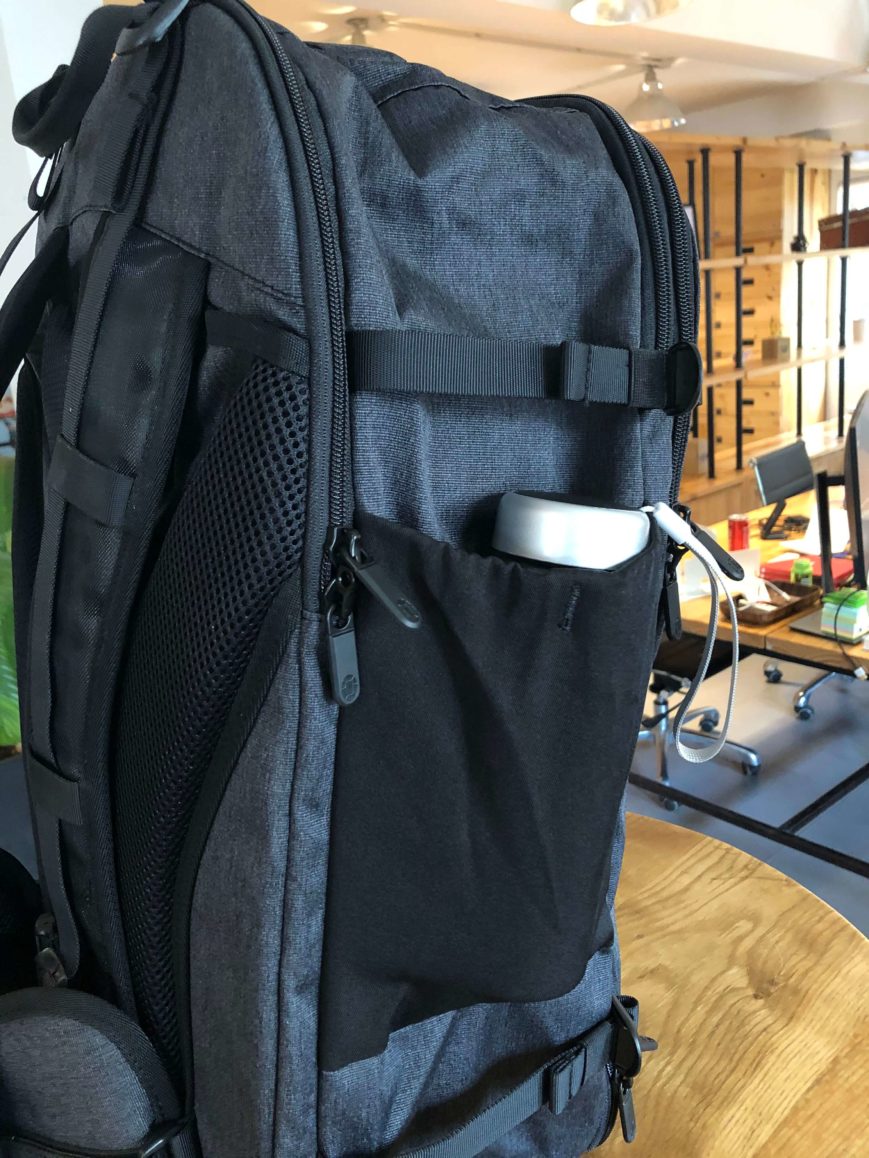 water bottle holder tortuga setout backpack