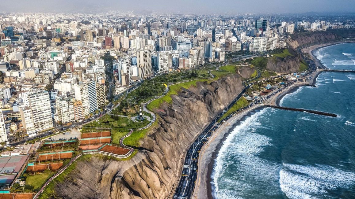 Panorama photo of Peru