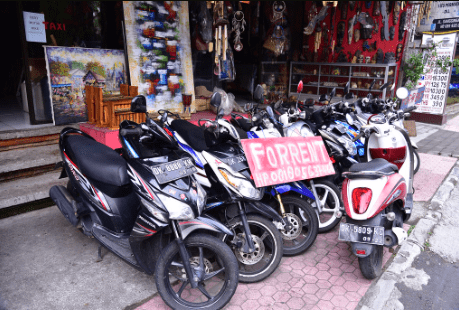 Rent a Bike in Indonesia