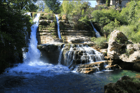 Waterfalls in Provence France